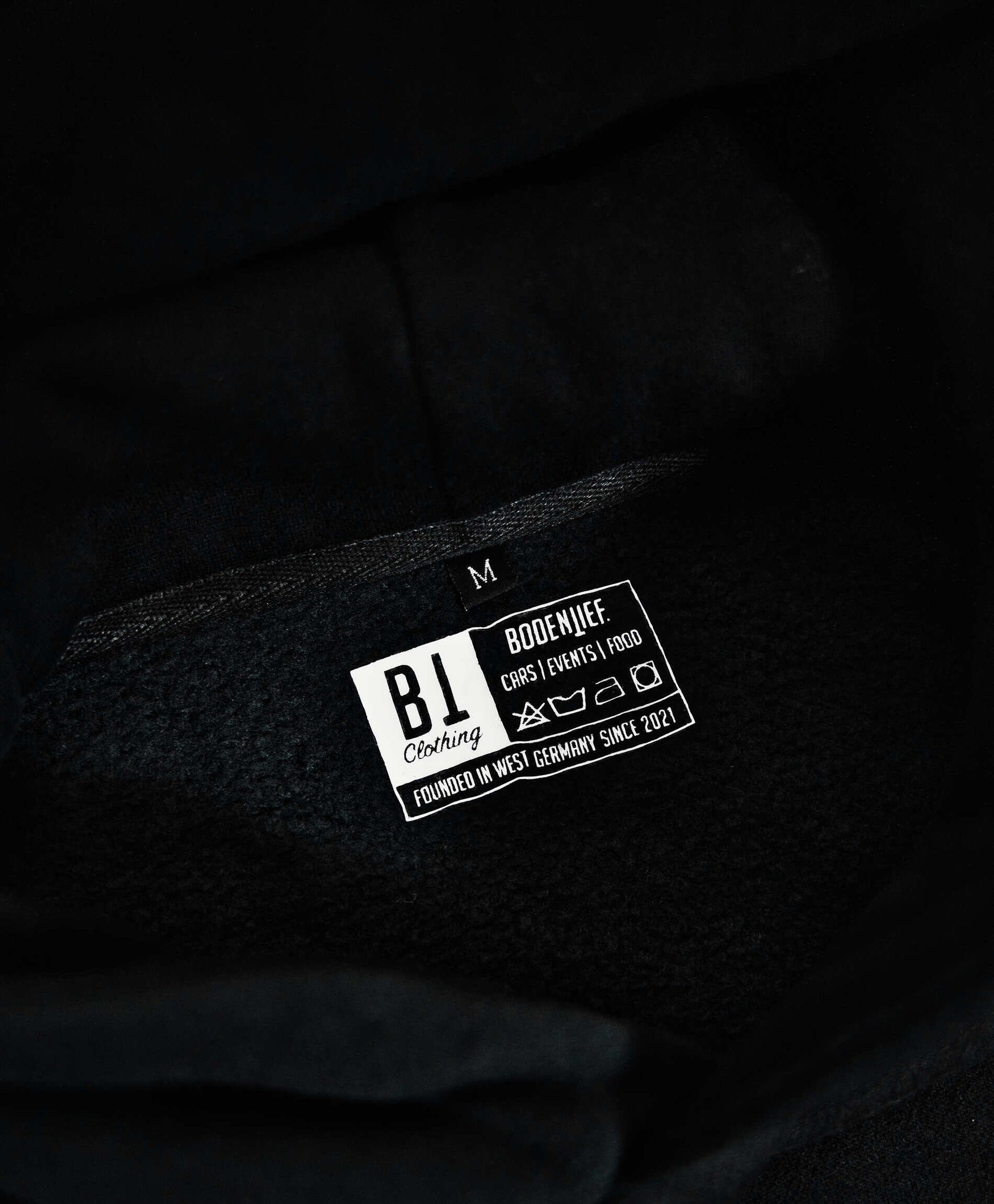 bodentief. -COLLEGE HOODIE black-
