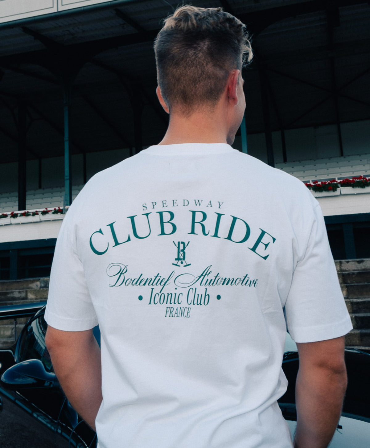 bodentief. -CLUB RIDE T-SHIRT WHITE-