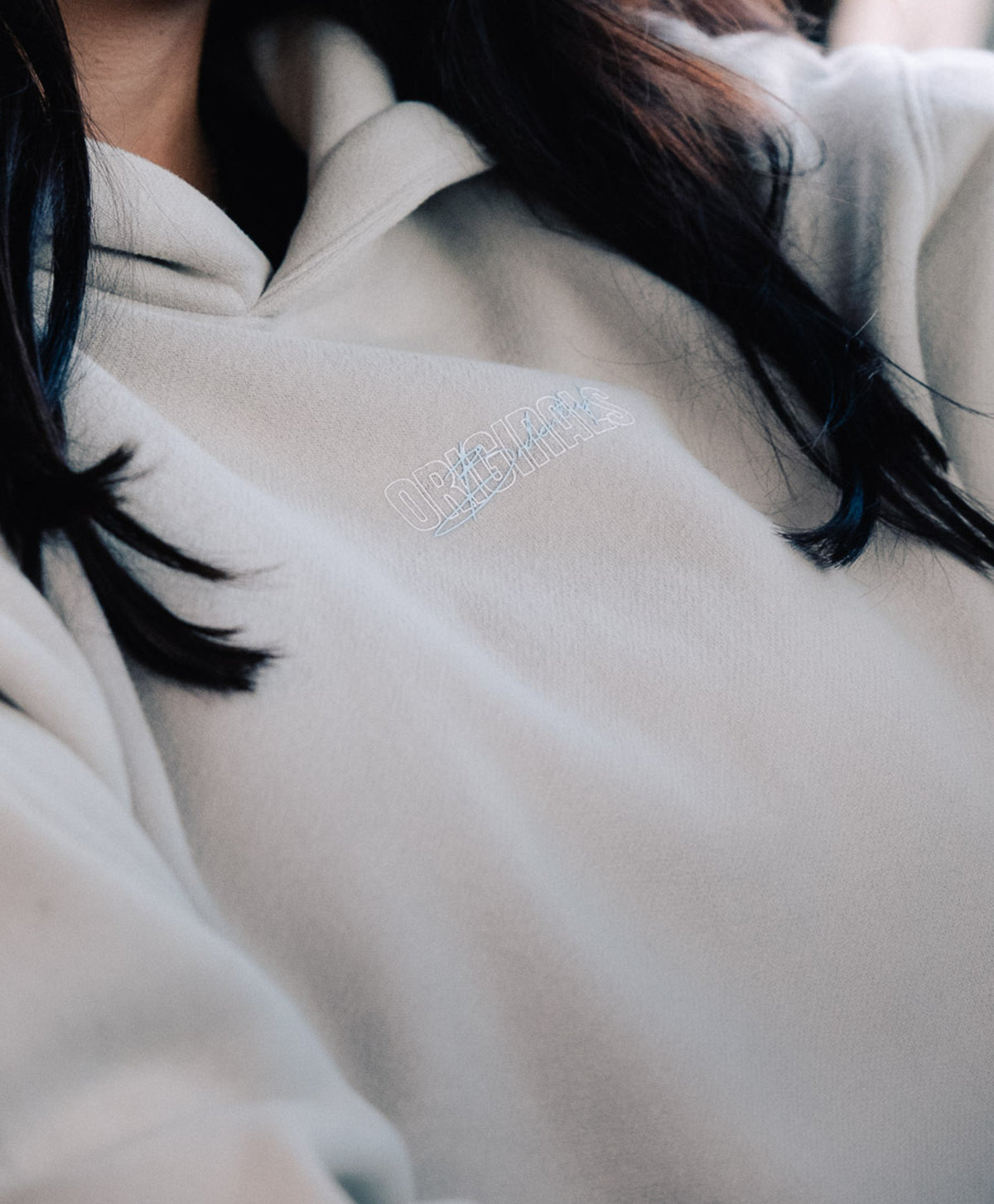 bodentief. -C'EST LA VIE HOODIE GREIGE-