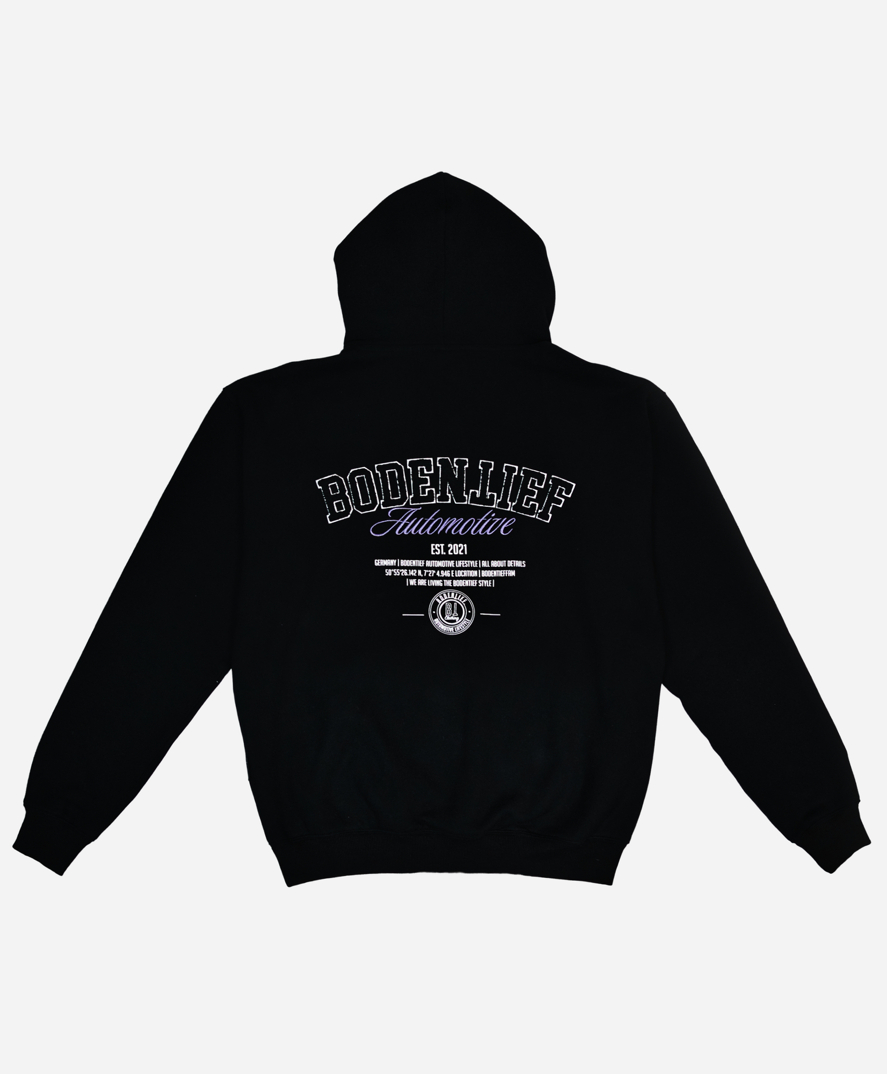 bodentief. -COLLEGE HOODIE black-