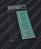 Bodentief. Sticker (13x4) 2 Stück