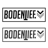 Bodentief. Sticker -Original FRAME- (20x6)