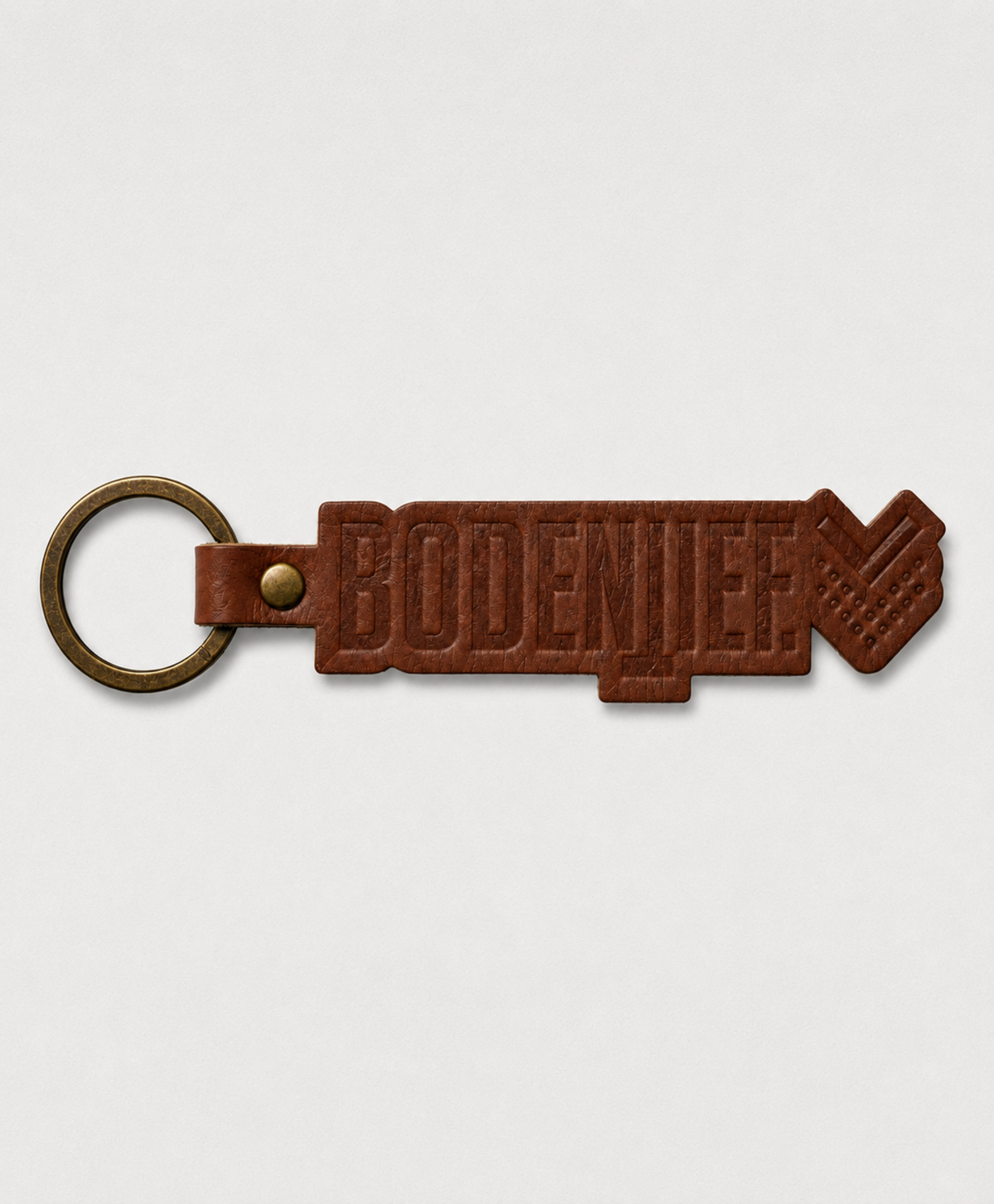 bodentief. Schlüsselanhänger -LEATHER -