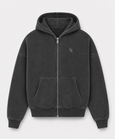 bodentief. -STREETSTYLE ZiP HOODIE BLACK-