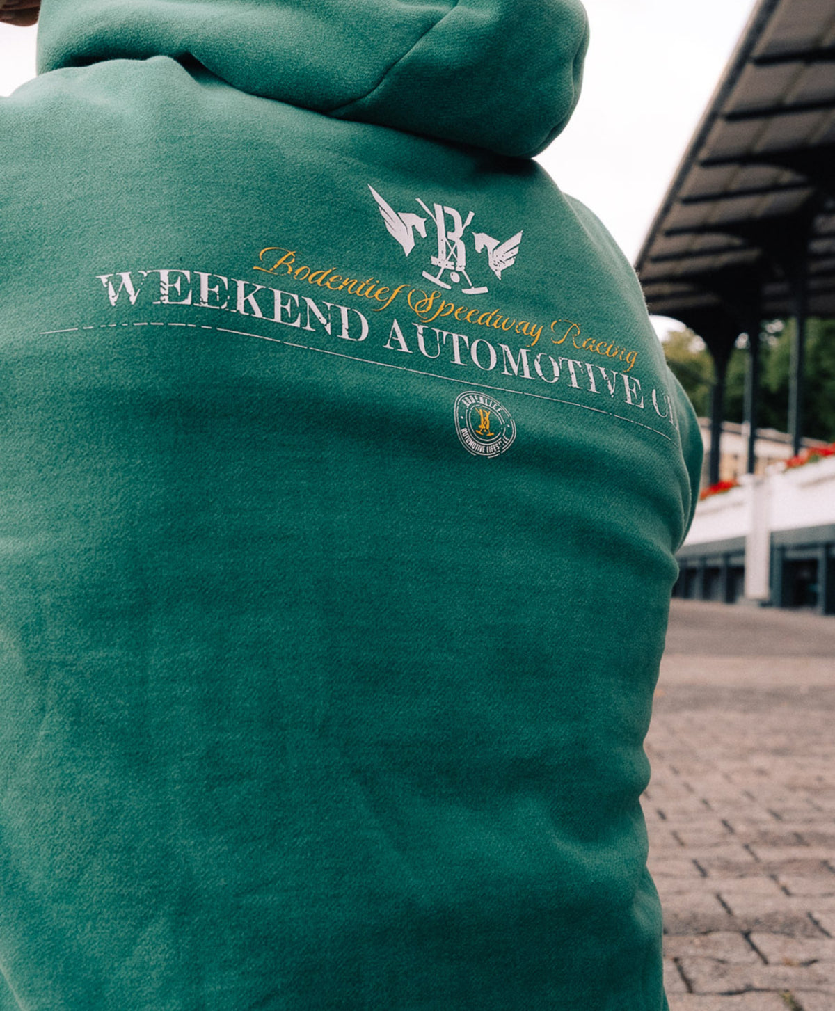 bodentief. -SPEEDWAY HOODIE GREEN-