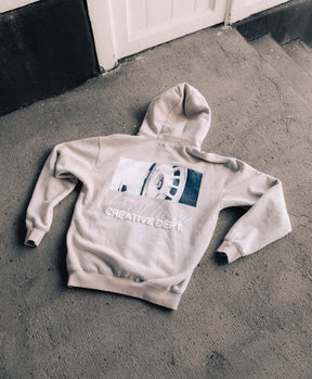 bodentief. -C'EST LA VIE HOODIE GREIGE-