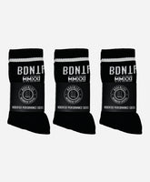 bodentief. Socken -WORLD BLACK 3er Pack-