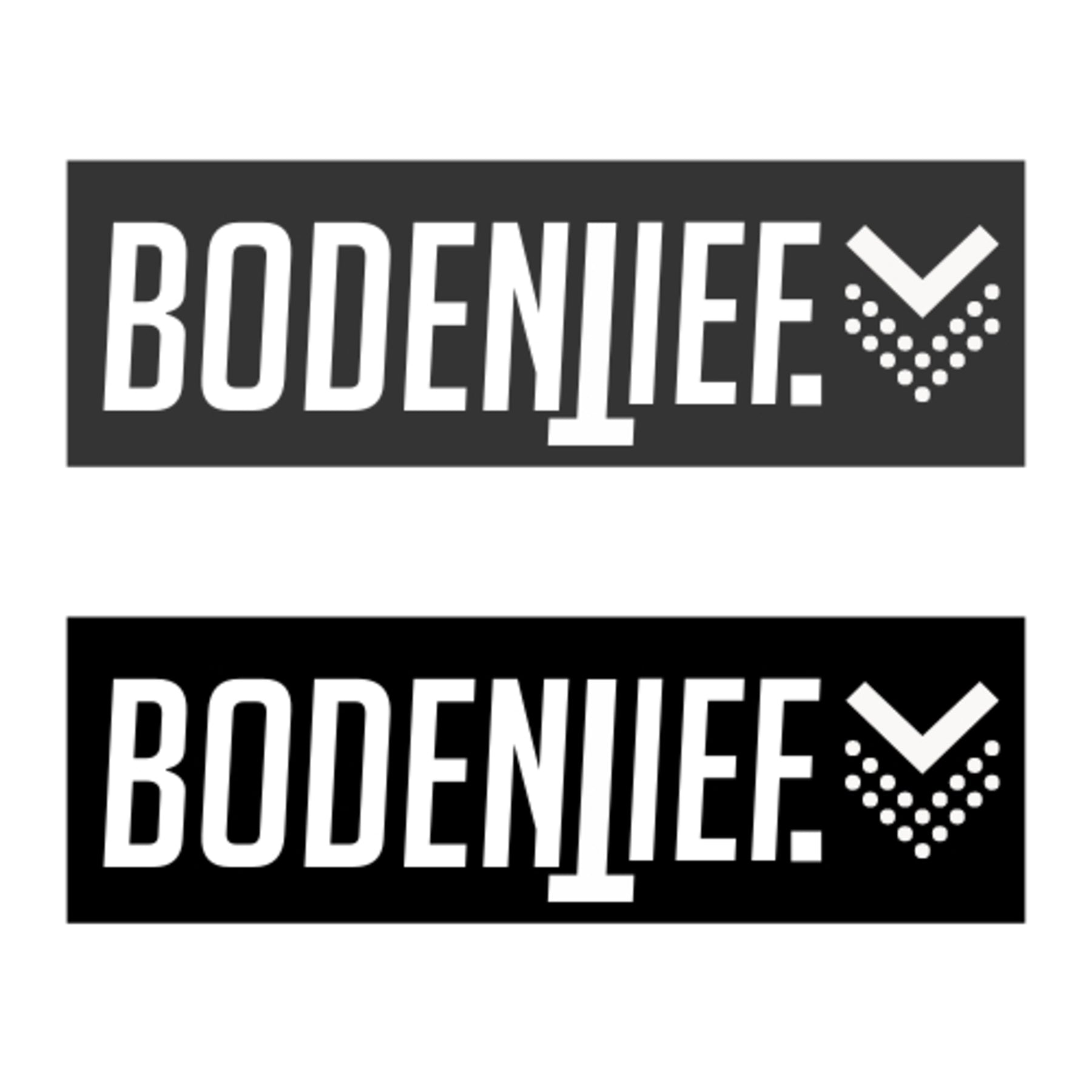 Bodentief. Sticker -Original CLASSIC- (20x6)